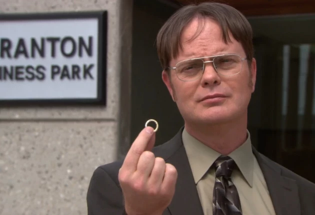 Кадр из сериала Офис 9 сезон